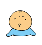 赤ちゃんと小さな男の子（個別スタンプ：14）