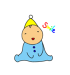 赤ちゃんと小さな男の子（個別スタンプ：19）