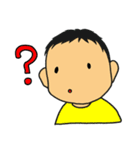 赤ちゃんと小さな男の子（個別スタンプ：28）