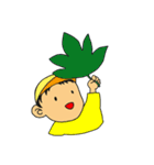 赤ちゃんと小さな男の子（個別スタンプ：37）