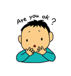 赤ちゃんと小さな男の子（個別スタンプ：39）