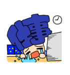 もじきゃらさん（個別スタンプ：2）