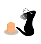 黒子猫ジータ（個別スタンプ：20）