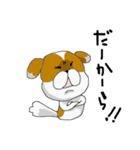 こういうタイプの犬スタンプ（個別スタンプ：6）