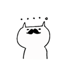 おひげねこ（個別スタンプ：4）
