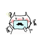 おひげねこ（個別スタンプ：7）