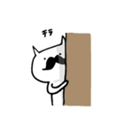 おひげねこ（個別スタンプ：13）