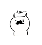 おひげねこ（個別スタンプ：19）