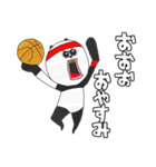 パンダのバスケットボール（個別スタンプ：28）