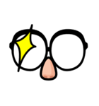 いろいろ眼鏡（個別スタンプ：9）
