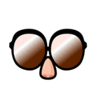 いろいろ眼鏡（個別スタンプ：32）