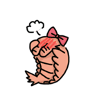 アノマロカリスたん（個別スタンプ：4）