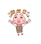 サラリーニャンと愉快な仲間たち（個別スタンプ：3）