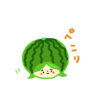 たれまゆすずちゃん 野菜＆果物バージョン（個別スタンプ：38）