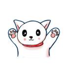 しろねこ にゃんこ（個別スタンプ：8）