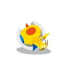 USY(unidentified small yellow)（個別スタンプ：22）