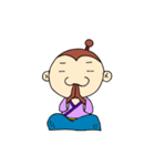 おサルでござる（個別スタンプ：4）