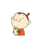 おサルでござる（個別スタンプ：10）