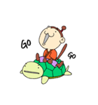おサルでござる（個別スタンプ：25）