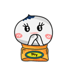 Coin-Buns and his friend.（個別スタンプ：19）