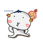 Coin-Buns and his friend.（個別スタンプ：35）