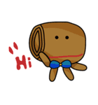 Coin-Buns and his friend.（個別スタンプ：37）