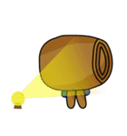 Coin-Buns and his friend.（個別スタンプ：40）