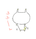 まぬけウサギと子ネコのひな（個別スタンプ：5）
