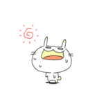 まぬけウサギと子ネコのひな（個別スタンプ：12）