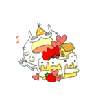 まぬけウサギと子ネコのひな（個別スタンプ：29）