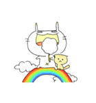 まぬけウサギと子ネコのひな（個別スタンプ：34）