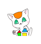オレンジとハチワレ2（個別スタンプ：4）