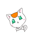 オレンジとハチワレ2（個別スタンプ：24）