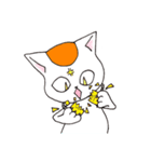 オレンジとハチワレ2（個別スタンプ：32）