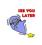 Jello the Jellyfish Ghosts (Eng version)（個別スタンプ：40）