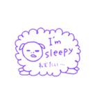 英語と日本語動物スタンプ（個別スタンプ：3）
