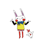 うさぎとにわとり（個別スタンプ：29）