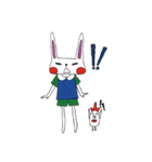 うさぎとにわとり（個別スタンプ：35）