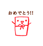 クレヨンスタンプ（個別スタンプ：24）