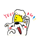 白いわんこ。くまちゃん♡（個別スタンプ：33）