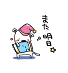 白いわんこ。くまちゃん♡（個別スタンプ：40）