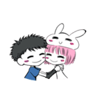 Crab＆Bunny（個別スタンプ：36）