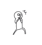 白丸くん、時々白子ちゃん（個別スタンプ：20）