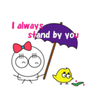 上を目指せ！（個別スタンプ：8）