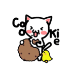 三段活用にゃんこ☆（個別スタンプ：24）