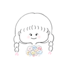 みつあみ子（個別スタンプ：31）