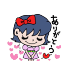 The girls sticker by Mai（個別スタンプ：3）