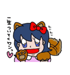 The girls sticker by Mai（個別スタンプ：33）