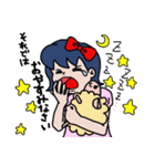 The girls sticker by Mai（個別スタンプ：40）