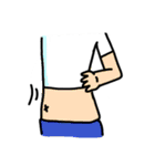 二重あごと楽しい仲間たち（個別スタンプ：18）